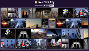 Screenshot of the demo page.
